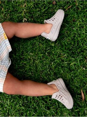 Lusso Cloud White Slip On Rubber Scenario Shoes - Glow In The Dark